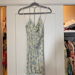 Fun floral mini dress for the summer!